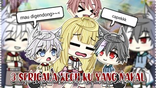 3 Serigala Kecilku Yang Nakal | Gacha Life Indonesia | Glmm Indonesia