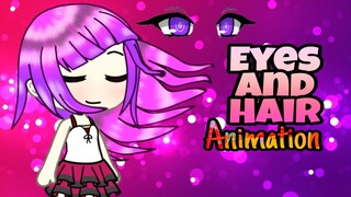 Gacha Eyes Blink | Hair Movement Tutorial | Easy Tips and Tricks Guide using Kinemaster