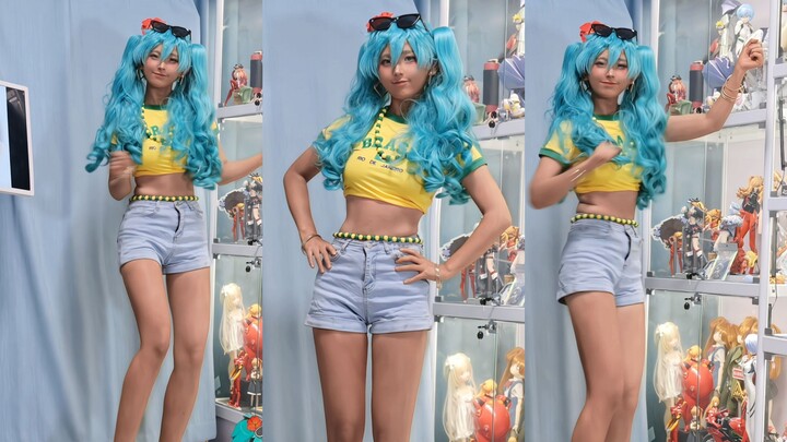 ⚡Woqu! She’s Brazil’s Hatsune Miku! ⚡ How could Brazil’s Hatsune Miku not dance the Brazilian samba?