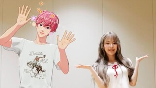 【Miyawaki Sakura】Bersama SAKURA melakukan tantangan alien! PLAVE'Pump Up The Volume!