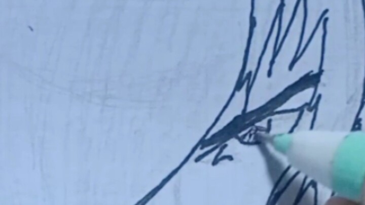 sketsa chou iori yagami