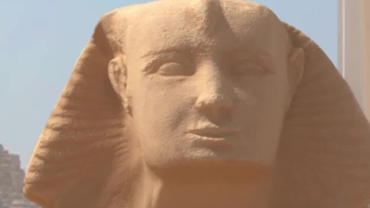 Holy shit! The Sphinx actually smiled…