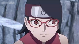 Trong Boruto Chap 206, nhân vật chính cứu Naruto ở thế giới khác và chống chọi với cơn gió?