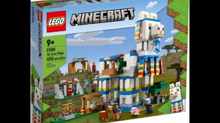 Ulasan Set Cepat LEGO Minecraft 21188 Alpaca Village