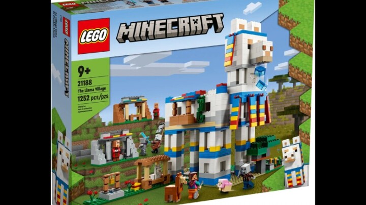 LEGO Minecraft 21188 Alpaca Village Quick Set Review