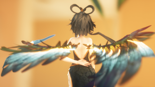 Dance MMD  Charming Luo Tianyi in low-cut cheongsam