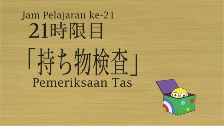 Tonari no Seki-kun - 21 (Subtitle Indonesia)