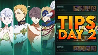 THINGS TO KNOW FOR THE *NEW* HIGH DIFFICULTY GAMEMODE! DAY 2 OF ATTEMPTS | Black Clover Mobile