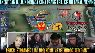 HARI-HARI KENA PHP KATANYA 🥲 REAKSI STREAMER RRQ VS YRG 2-1 | ESL MLBB 2024