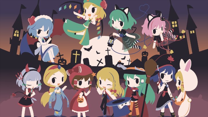 Masih kenal dengan gadis Gensokyo yang bertransformasi menjadi garis-garis sederhana? Bahkan kamu bi
