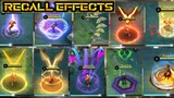 11 AMAZING RECALL EFFECTS | MOBILE LEGENDS BANG BANG