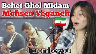 MOHSEN YEGANEH - Behet Ghol Midam ( I promise you ) I REACTIO VIDEO