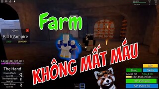 Jojo Blox #1 : Hướng Dẫn Cách Farm Quái Không Mất Máu , Lên Level Cực Nhanh