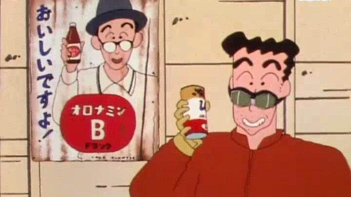 【Crayon Shin-chan】Japanese Special Episode: Hiroshi and Shin-chan ride a sidecar motorcycle to Grand