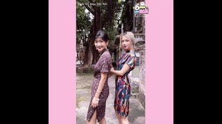 [Vietsub] Mộng Y cùng bạn thân thử thách mặc style Hongkong thập niên 90✨ (Phần 1) | Ổ nhỏ của Hoài