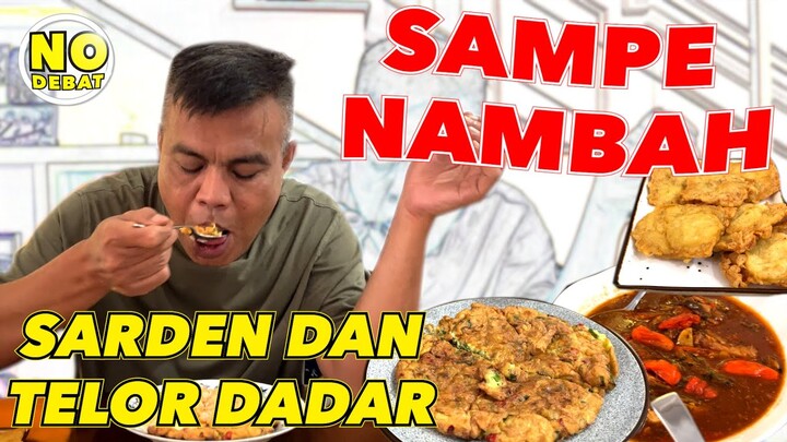 KULIDEL - MAKAN SARDEN DAN TELOR DADAR NAMBAH
