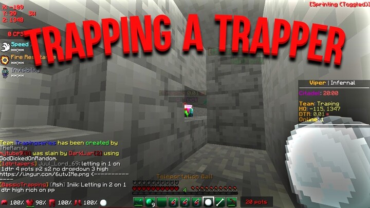 Trapping The Trapper While He Tries To Trap | Minecraft HCF