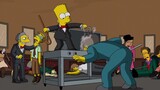 The Simpsons: Homer becomes the boss of the organization, but is killed by his own son Bart