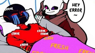 【Undertale Comics / Sand Sculpture / Ink / Error / NM?】 Ink thích gây rắc rối ~