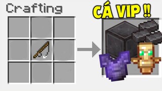 THỬ THÁCH SINH TỒN VÀ CÂU CÁ SẼ NHẬN ĐƯỢC VẬT PHẨM CỰC VIP TRONG MINECRAFT !! *CÂU CÁ = GIÁP MẠNH*