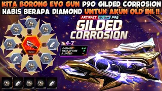 AYO SPIN P90 GILDED CORROSION !! HABIS BERAPA DM UNTUK AKUN OLD INI