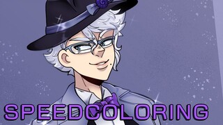 Twisted Wonderland - "Azul Ashengrotto" // Speed Coloring