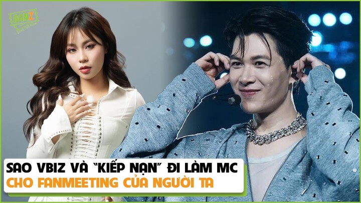 Sao Vbiz và “kiếp nạn” đi làm MC cho fanmeeting của người ta