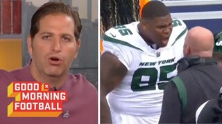 "Quinnen Williams is living up to the hype"- Peter Schrager reacts Williams HEATED moment Jets Coach