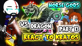 Norse Gods react to Kratos Part 13 || GOW Ragnarök || - Gacha Club React