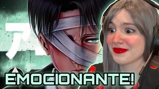 CHOREI REAGINDO à LEVI ACKERMAN | Minha Última Missão | AniRap | CK Animes