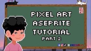 ASEPRITE PIXEL ART Tutorial in TAGALOG PRT2