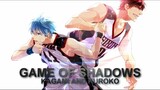 Kuroko and Kagami x Road to Victory - GAME OF SHADOWS [KnB ASMV]