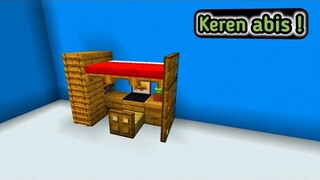 Cara Membuat Tempat Tidur Unik Di Minecraft