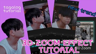 how to edit 3d zoom effect capcut (tiktok 3d effect trend)