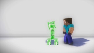 Minecraft, nhưng đặc điểm của các sinh vật đã trở nên kỳ lạ (1)