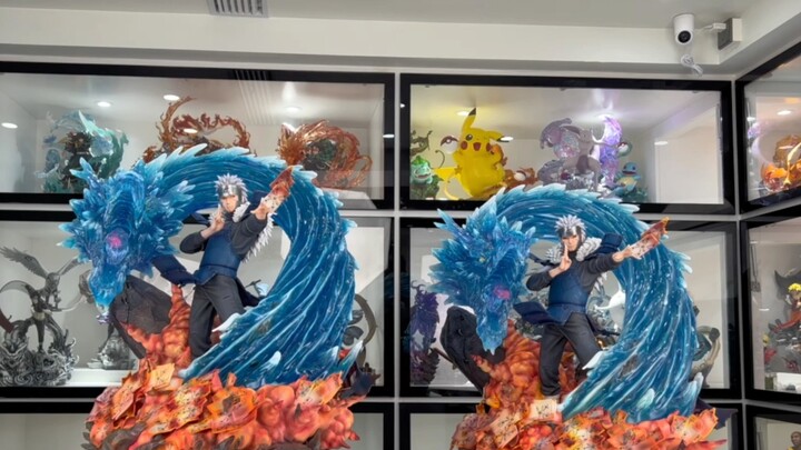 Hokage đệ nhị Senju Tobirama chiến đấu chống lại Sasuke Izuna và Thập Vĩ