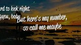 Carly Rae Jepsen - Call Me Maybe (Lyrics) 🎤
