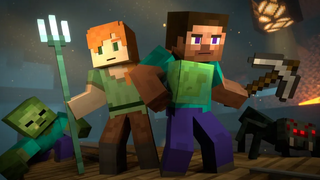 MINESHAFT - อเล็กซ์และสตีฟ ไลฟ์ (แอนิเมชั่น Minecraft)