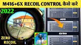 HOW TO CONTROL 6X RECOIL BEST SENSITIVITY AND TIPS,PUBG MOBILE LITE | WARNER 2.0