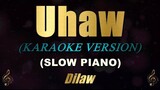 Uhaw - Dilaw (Slow Piano Version Karaoke)