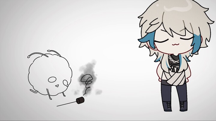 【阿萨aza/Handwritten】The marshmallow is burnt