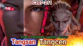 Alur cerita Douluo dalu - Duel tangsan melawan tangcen - cucu duel  kaket buyut !!