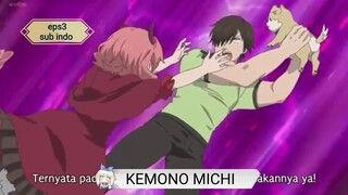 HATAGE!! kemono michi eps 3 sub indo