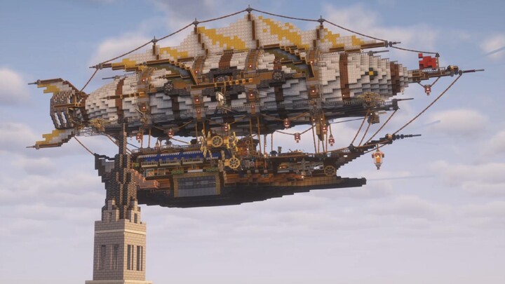 [Aeronautika] Kapal Udara Steampunk – Hai Qiyu