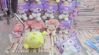 Going CRAZY for Sanrio in Japan! - Sanrio Claw Machines and Sanrio Store!
