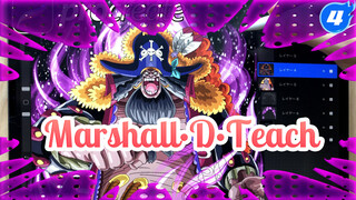 Aku Telah Menggambar Black Beard | One Piece / Marshall·D·Teach_4