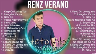 Renz Verano Greatest Hits ~ Best Songs Tagalog Love Songs 80's 90's Nonstop