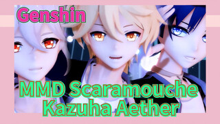 MMD Scaramouche Kazuha Aether