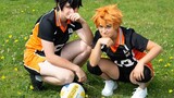Getting A Tiny Bit Better at Volleyball In Quarantine [HAIKYUU COSPLAY]
