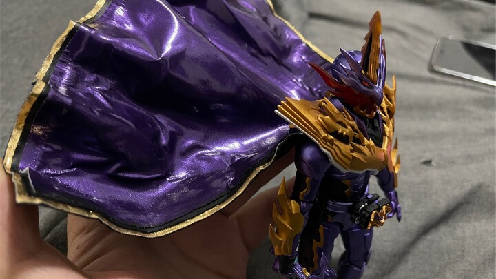 ถูกสุดๆ! ง่ายมาก! สุดเผด็จการ! การทำเสื้อคลุมที่สามารถเคลื่อนย้าย Kamen Rider Evil King Dragon shf